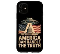 L'America può gestire la verità - UFO Alien Disclosure Meme Custodia per iPhone 11