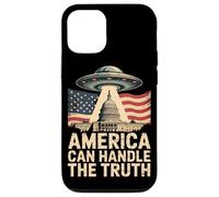 L'America può gestire la verità - UFO Alien Disclosure Meme Custodia per iPhone 12/12 Pro