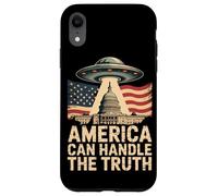 L'America può gestire la verità - UFO Alien Disclosure Meme Custodia per iPhone XR
