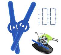 Lames de Rechange en Plastique Pour Débroussailleuse 100 pz ABS Coupe-Herbe | Trimmer Blades Replacement Set, Coupe-Fil Pour Tête De Débroussailleuse Durable Tondeuse Gazon Jardin