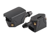 Lames d'essuie-glace universelles pour pare-brise de voiture, buses de pulvérisation d'eau montées sur un bras de 8 mm ou 9 mm, réglables dans 4 directions, mise à niveau