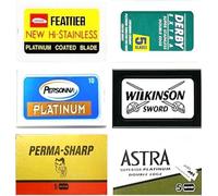 Lamette da barba Feater, Derby Extra, Persona Platinum, Permasharp, WiIkinson Sword, Astra