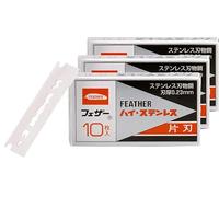Lamette da Barba Feather FHS-10, 30 Lame