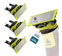 Lamette di ricambio compatibili con One Blade (X3) T-Blade Testine Per Rasoio Elettrico Uomo Taglio Preciso Senza Irritazioni Per Barba Viso Collocompatibili con Oneblade