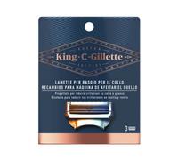 Lamette Rasoio per Collo King C. Gilette
