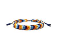 LAMIBEE Braccialetto tibetano con amuleto e corda bohémien, per donne e uomini, con filo per lui e per lei, 8.7 inches, Agata