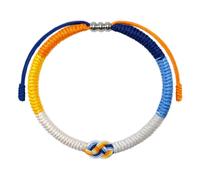 LAMIBEE Pride Infinity Love Wins, LGBTQAI+ Pride Love Wins, braccialetti tibetani da polso, con braccialetto LGBTQ da surfista, per lui e per lei, donne e uomini, supporta la comunità LGBTQ, 7.5