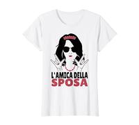 L'Amica Della Futura Sposa Maglia Divertenti Regalo Gadget Maglietta