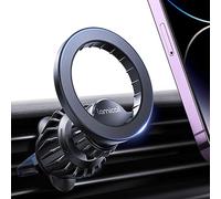 Lamicall Porta Cellulare Auto per MagSafe, [20 x N52 Magneti] 360° Rotazione, Gancio Metallico, Supporto Magnetico Telefono per Presa d'Aria per iPhone 16 15 14 13 12 Pro Max, Huawei, Smartphones