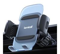 Lamicall Porta Cellulare Auto per Presa d'Aria - [2023 Clip a Molla Nuovo] Rilascio Rapido, 360° Rotazione, Gancio Metallico, Supporto Universale Auto per iPhone 16 15 14 13, Huawei, 4-7" Smartphones