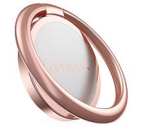 Lamicall Supporto ad Anello, Supporto in Metallo - Universale Supporto per iPhone 12, 11 Pro, Xs Max XR X SE 8 7 6 6S plus 5 5S 4S, Samsung S10 S9 S8, Accessori, Altri Android Smartphone - Oro Rosa