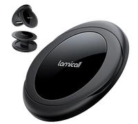 Lamicall Supporto e Impugnatura Magnetica Cellulare per MagSafe - [2023 Sottile e Leggero] Anello Cellulare Magnetico da Dito, Impugnatura Estensibili per iPhone 16 15 14 13 12 Pro Max, Android - Nero