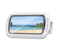 Lamicall Supporto per Telefono da Doccia, Porta Cellulare Doccia da Muro Impermeabile - [Suono Superiore] 360° Rotazione & 120° Regolabile, IPX6 Impermeabile Supporto Parete Bagno per 4-7" Smartphone