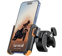 Lamicall Supporto Telefono Bicicletta【1S Sbloccato】 Rotazione a 360°, Supporto Cellulare da Manubrio per Moto Universale per iPhone 17 16 15 14 13 Pro Max Plus Mini Xs X, Huawei, 4.7-6.8" Smartphones