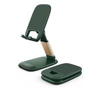 Lamicall Supporto Telefono Regolabile, Dock Telefono - Pieghevole Supporto Dock per iPhone 16/15 Pro Max, 14/13/12/11 Pro Max Plus Mini, Xs XR X 8 7 6, Samsung S10 S9, Scrivania, Tablet e Smartphone