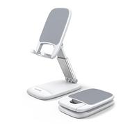 Lamicall Supporto Telefono Regolabile, Dock Telefono - Pieghevole Supporto Dock per iPhone 16/15 Pro Max, 14/13/12/11 Pro Max Plus Mini, Xs XR X 8 7 6, Samsung S10 S9, Scrivania, Tablet e Smartphone