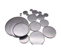 Lamiera d'acciaio, lamiera rotonda resistente alla corrosione, spessore: 1,8 mm/1,3 mm(21mmx1.8mm)