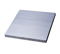 Lamiera di alluminio, Lamiera piana in alluminio 0,2/0,5/1/2/3/4/5/6/8/10 mm Parti meccaniche Alluminio puro Applicazione elettrica 1060(200 x 200 x 5 1 pcs)