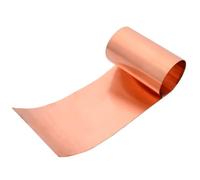 lamiera di rame morbido, Copper Sheet Roll 100mm x 1000mm Thickness 0.01-0.5mm(0.05mmx100mm)
