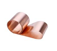 lamiera di rame morbido, Red Copper Sheet Strip Foil 0.01-0.05mm x 100mm 10 Meters(T0.01 x W100mm)