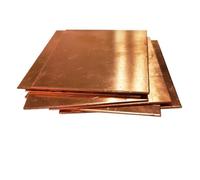 Lamiera di rame T2 puro Cu Metallo 100 * 100mm, 200 * 200mm, 300 * 300mm(100x100x3mm)