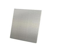 Lamiera di zinco puro 10 cm x 10 cm - Lastra di zinco for esperimenti di fisica e applicazioni industriali(0.06mm)