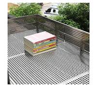 Lamiera forata in acciaio inox 304, in acciaio inox 304, rete di protezione per balcone, spessore 1 mm, imbottitura in rete a prova di perdite, 1 griglia metallica, griglia di ventilazione decorativa