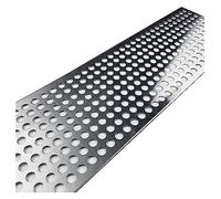 Lamiera forata in acciaio inox 304, lamiera forata in acciaio inox 304, 1 rete di protezione per balconi, rivestimento antifurto, piastra di protezione anticaduta, griglia decorativa per la privacy