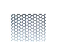 Lamiera forata inox braciere stufe pellet nocciolino x tutte le marche sp. 3 mm
