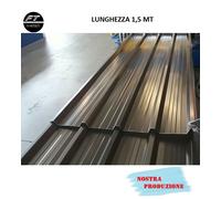 LAMIERA GRECATA Per COPERTURA 1010 MM Lunghezza 1500 MM Colori Tdm/rs/Bg