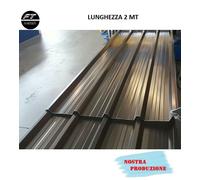 LAMIERA GRECATA Per COPERTURA 1010 MM Lunghezza 2000 MM Colori Tdm/rs/Bg