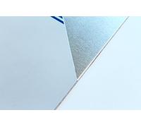 Lamiera in alluminio da 2 mm, taglio in lamiera, 100 mm x 300 mm