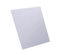 Lamiera metalIica anodica in zinco ad alta resistenza, spessore 0,3-5 mm, piastra metalIica in zinco puro for la scienza, 100 x 150 mm, 1 pezzo(3.0X100X150mm)