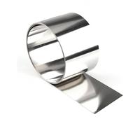 Lamiera metallica sottile, Striscia di lamina in acciaio inossidabile 304 Spessore 0,1-1 mm Larghezza 10-100 mm Lunghezza 1 metro(0.3mm 100mm x1meter)