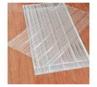 Lamiera Ondulata Finto Coppo Copertura Tetto Tegole Plastica Tettoia Eccellente Resistenza Agli Urti Pannelli in FRP Sala d'attesa della Stazione(B,0.9x1m/2.95x3.28ft)