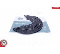 Lamiera paraspruzzi, Disco freno Assale anteriore Dx per AUDI CUPRA SEAT SKODA V