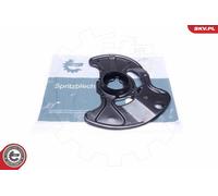 Lamiera paraspruzzi, Disco freno Assale anteriore Dx per MERCEDES-BENZ CLASSE C