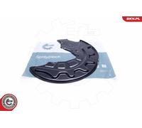 Lamiera paraspruzzi, Disco freno Assale anteriore Sx per AUDI CUPRA SEAT SKODA V