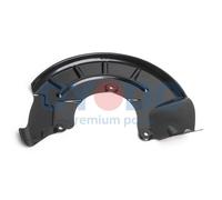 Lamiera paraspruzzi, Disco freno Assale anteriore Sx per AUDI SEAT SKODA VW A1 A
