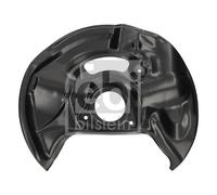 Lamiera paraspruzzi, Disco freno Assale anteriore Sx per MERCEDES-BENZ