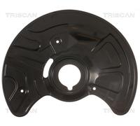 Lamiera paraspruzzi, Disco freno Assale anteriore Sx per MERCEDES-BENZ CLASSE E