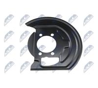 Lamiera paraspruzzi, Disco freno Assale anteriore Sx per NISSAN QASHQAI