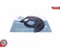 Lamiera paraspruzzi, Disco freno Assale anteriore Sx per NISSAN QASHQAI