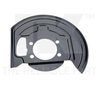 Lamiera paraspruzzi, Disco freno Assale anteriore Sx per NISSAN QASHQAI QASHQAI
