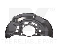 Lamiera paraspruzzi, Disco freno Assale anteriore Sx per TOYOTA AURIS COROLLA
