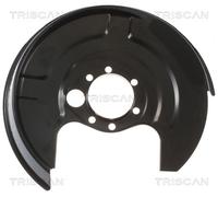 Lamiera paraspruzzi, Disco freno Assale posteriore Dx per AUDI 80 A4