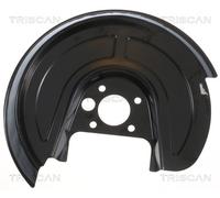 Lamiera paraspruzzi, Disco freno Assale posteriore Dx per AUDI SEAT SKODA VW A3