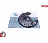 Lamiera paraspruzzi, Disco freno Assale posteriore Dx per VW GOLF SCIROCCO