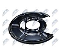 Lamiera paraspruzzi, Disco freno Assale posteriore per MERCEDES-BENZ VW CRAFTER