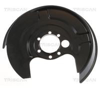 Lamiera paraspruzzi, Disco freno Assale posteriore Sx per AUDI 80 A4